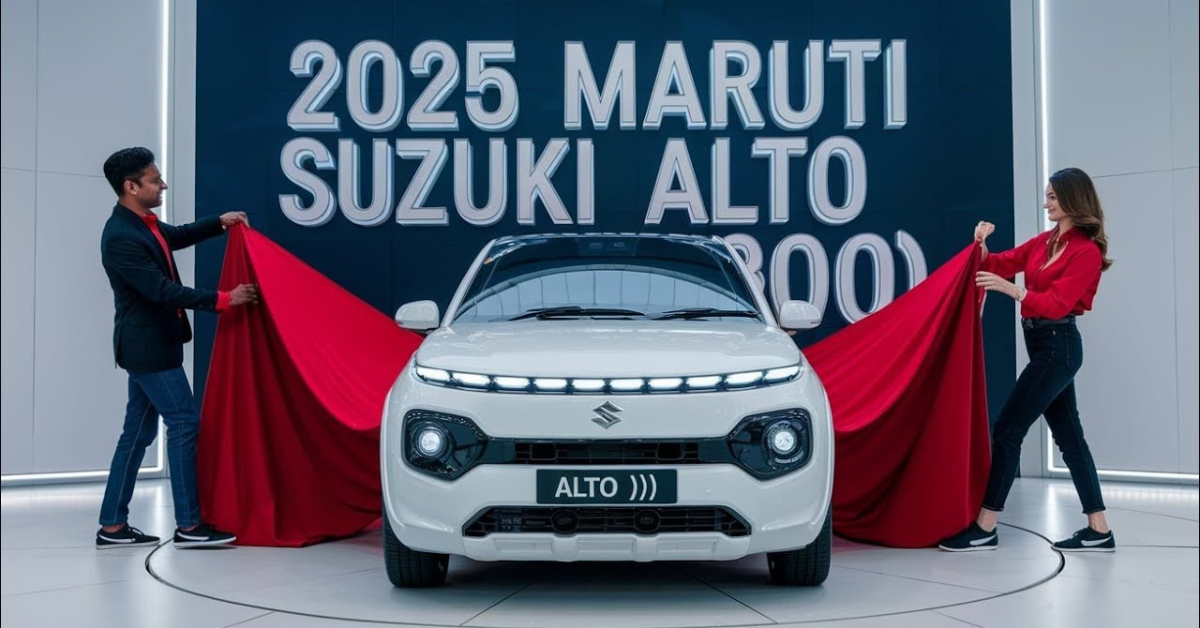 New Maruti Electric Alto