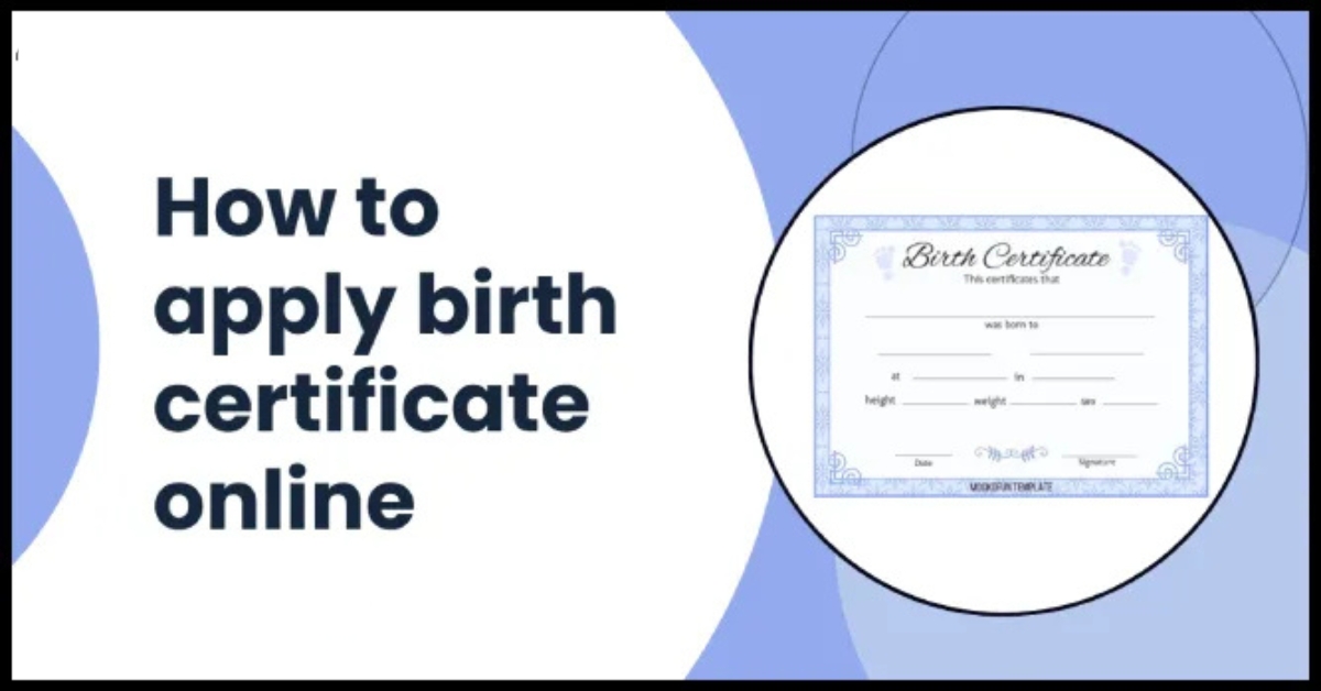 Birth Certificate Apply Online