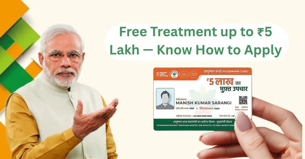 Citizens Getting Free Medical Treatment under ₹5 Lakh Health Scheme