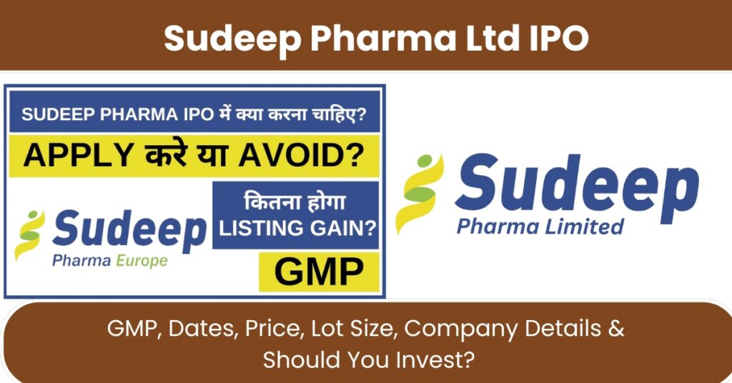 Sudeep Pharma Ltd IPO