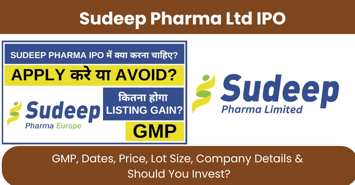 Sudeep Pharma Ltd IPO