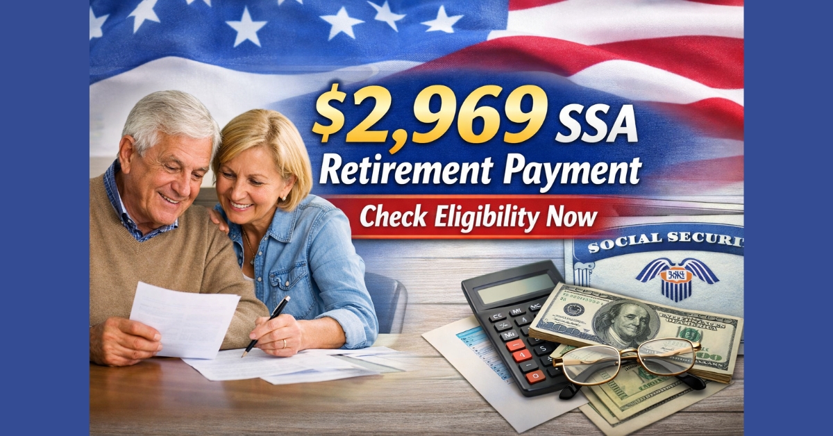 $2,969 SSA retirement payment eligibility and Social Security benefits update