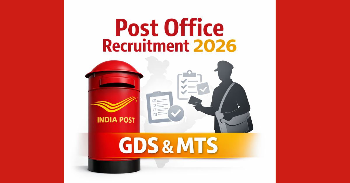 Post Office Recruitment 2026 GDS & MTS Vacancy Image